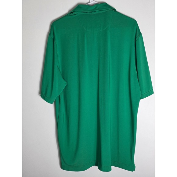 Bobby Jones Golf Polo Shirt Moisture Wicking Short Sleeve Green Large - Picture 4 of 4